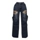 thumbnail image 3 of WILLBEST Jeans Mujer Pantalones Vaqueros Cargo Con Diamantes de Imitación Para Mujer, Cintura Alta, Holgados, Sexys, Brillantes, Con Cortes, Rotos, Desgastados y Elásticos, Para Atuendos Casuales., 3 of 3