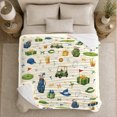 thumbnail image 5 of Golf Party Celebration, Playful Golf Art Scene, Warm Flannel Blanket for Clubhouse and Game Room with Detailed Artwork, Golf Lovers Father's Day Gift, Artistic Home Decor, 5 of 9