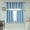 Blue, variant on Goory Solid Color Blackout Short Curtain Panel Eyelet Thermal Grommet Window Drape