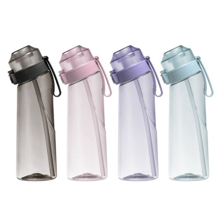 650ML Travel Portable Cup with Straw Sport Plastic Fruit Juice Water Bottle