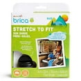 Munchkin Brica Stretch to Fit Car Window Sun Shade, Helps Block UVA/UVB