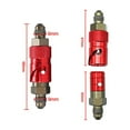 thumbnail image 4 of Universal An3 Quick Release Motorcycle Dry Break Coupling Fitting Connector Adapter Kit For Brake Hose Accessories For Vehicles Red Mingyiq, 4 of 6