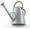 Silver, variant on Metal Watering Can with Removable Spout, 1.5 Gallon Large Watering Cans for Plants, Galvanized Steel Gardening Water Can for Indoor & Outdoor Use, Watering Pot with Ergonomic Movable Handle (Green)
