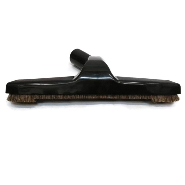 Cepillo Universal Para Aspiradora De Madera Dura, 1 Pulgada (1,25 Pulgadas) (32 Mm) De Diámetro Interior Con Cerdas Suaves De Pelo De Caballo, 10 De Ancho, Negro