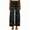 Black, variant on Womens Vintage Floral Printed Wide Leg Jeans Patchwork Distressed Loose Denim Trousers Blue M