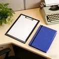 thumbnail image 4 of Aufmer Foldable A4 Size Clipboard File Folder Expanding Document Organizer With Elastic Strap For School Office Business People(Blue), 4 of 6