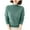 A_Green, variant on Women's Mock Neck Sweater Classic Long Sleeve Soft Knit Pullover Warm Slim Fit Fall Winter Top Black S