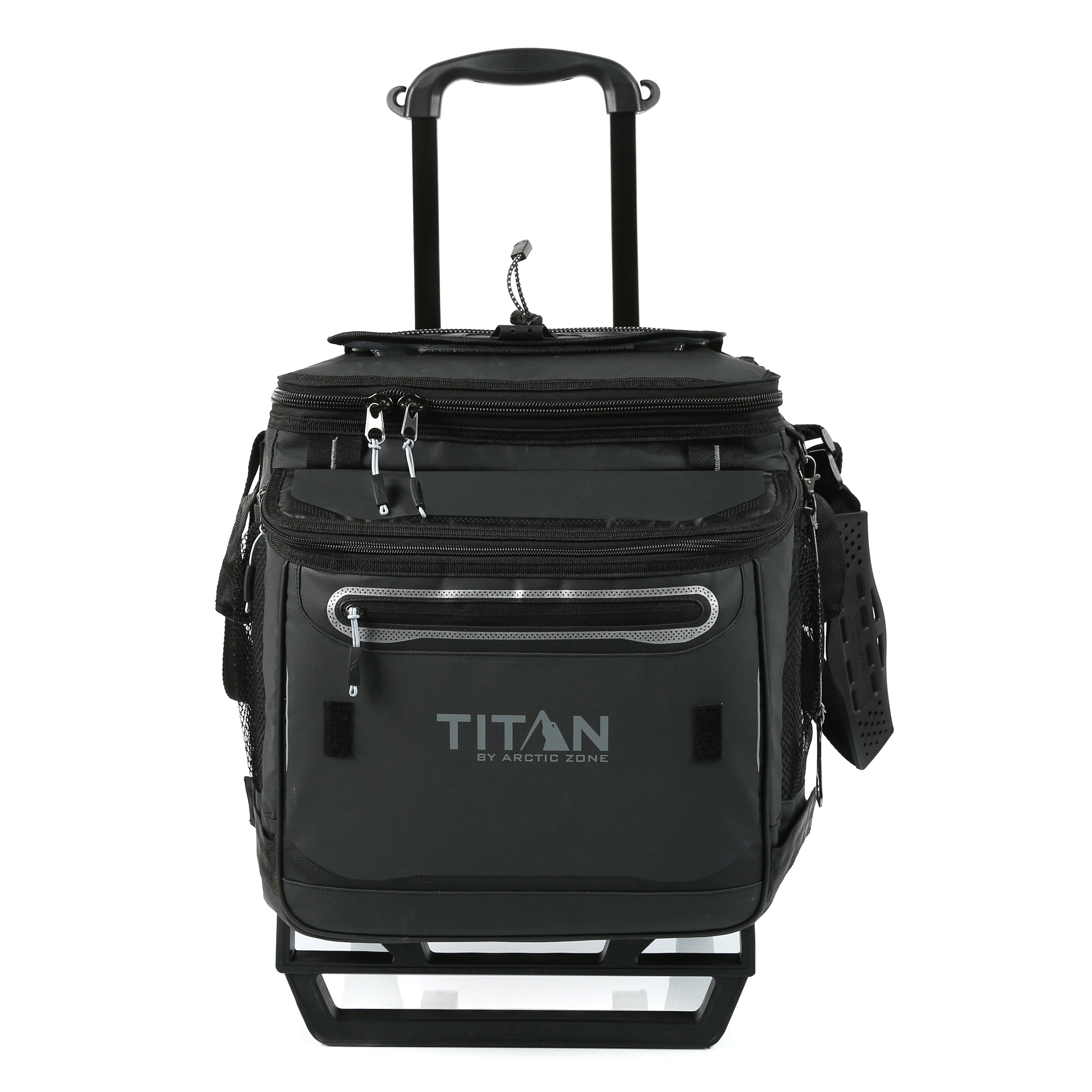 Titan by Arctic Zone 60 Can, 40 Quart Soft Cooler with Wheels, Basalt Gray