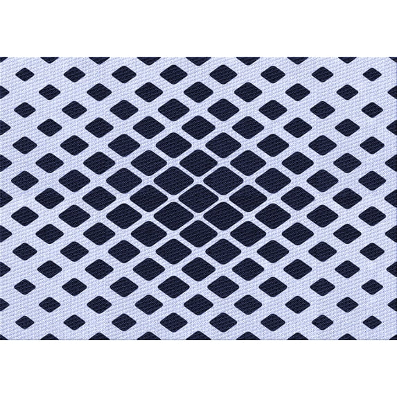 Ahgly Company Machine Washable Indoor Rectangle Transitional Heavenly Blue Area Rugs, 7' x 9'