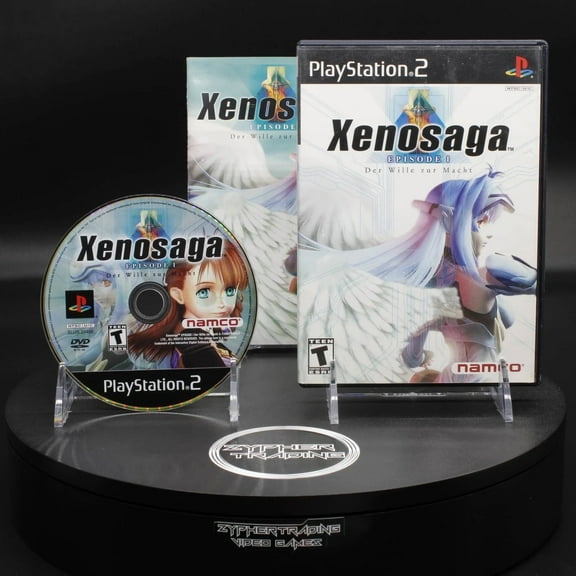 Restored Xenosaga Episode I - Der Wille zur Macht Sony PlayStation 2 PS2 2003 (Refurbished)
