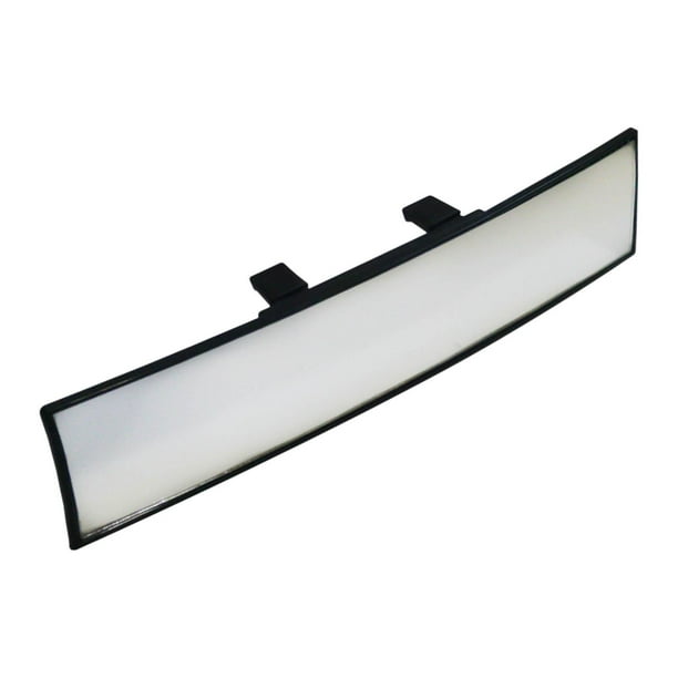 Espejo retrovisor universal para coche, gran angular, con clip, apto para aparcamiento. Longitud 270 mm