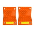 thumbnail image 4 of Bingirl Chariot à Roues en Fer Robuste pour Voiture - Support de Pneus de Voiture avec Frein, Chariot de Véhicule avec Roues pour Réparation Auto, Vendu en 1 Paire (Orange), 4 of 7
