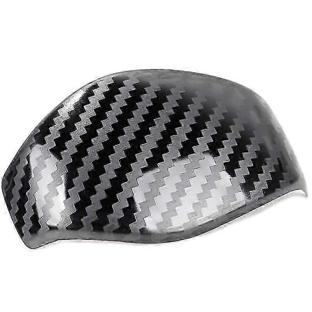 ABS Carbon Fiber Style Interior Gear Shift Knob Protector Cover Trim Sticker for 2016 2017 2018 2019
