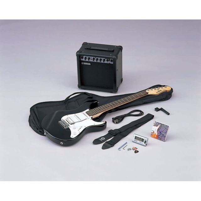 Guitarra Eléctrica Yamaha EG112GPIIBL Negra Con amplificador