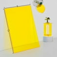 thumbnail image 3 of Buy Yellow Transparent Fluorescent Colored Acrylic Plexiglass Sheet, 1/8" Thick, Size 12" x 8",  Plexi Glass for Crafts and More, 3 of 5