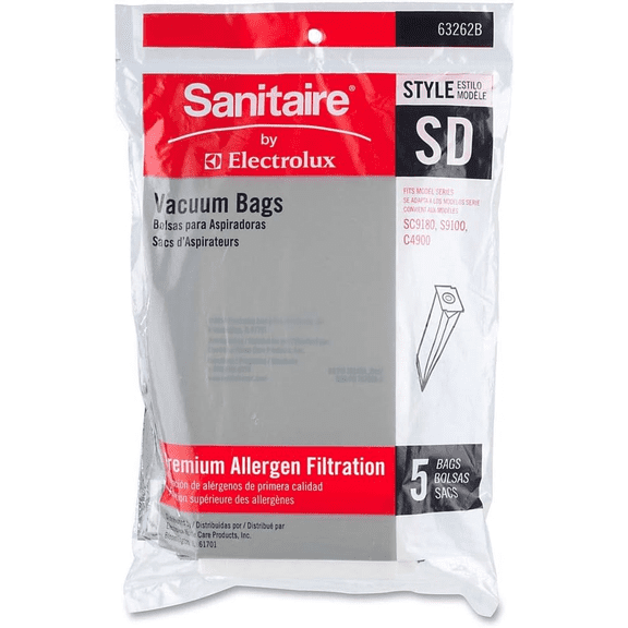 Type SD Sanitaire Vacuum Cleaner Replacement Bag (5 Pack)