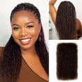 thumbnail image 1 of Hair Bulk Queen Virgin Remy Afro Kinky, 18 pulgadas, marrón oscuro, 1 of 6