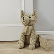 The Draft Stop Rob the Fox Decorative Door Stopper with Sand Fill, 5"x11"x11", 1 Count