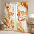 thumbnail image 2 of Castle Fairy Abstract Marble Black Out Curtains for Boys Girls Children,Gradient Marbling Watercolor Curtains Pack Of 2 (42X63 Each),Gold Metallic Bedroom Curtains,Luxury Bedroom Decor, 2 of 6