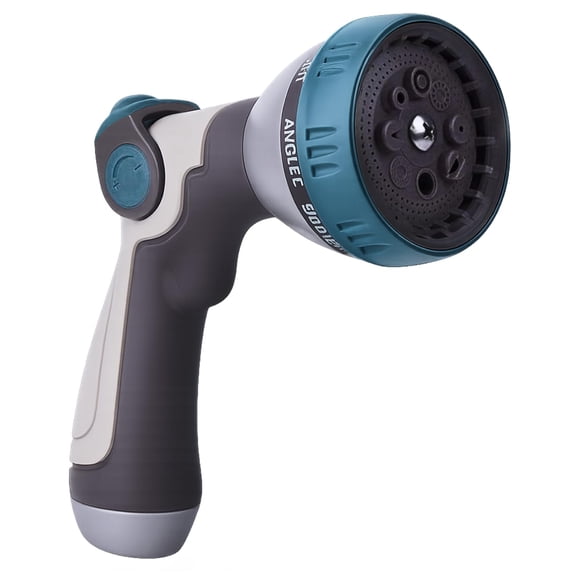 Boquilla para manguera de jardín Craft911 con control de pulgar con 8 patrones