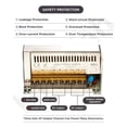 thumbnail image 2 of 1200W Switching Power Supply DC 12V 18V 24V 36V 48V 60V 70V 72V AC 100-240V SMPS CNC Adjustable For LED Stirp Motor
--------
, Protect Electronic Device, 2 of 5