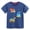 Blue, variant on TOWED22 Boys Tshirt Raglan Short Sleeve Shirt Cotton Blend Basic Tees Breathable Baseball T-Shirts Light Weight(Red,7-8 Y)