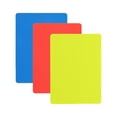 thumbnail image 3 of Dualoai Referee Penalty Cards Soccer Referee Cards Lightweight for Sport Competition PVC Versatile Red Yellow Blue Judge Accessories, 3 of 9