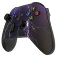 thumbnail image 4 of eXtremeRate Purple Thunder Storm Soft Touch Front Housing Shell Faceplate for Xbox Series X and Xbox Series S Controller Custom Accessories - Controller NOT Included, 4 of 8