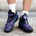 thumbnail image 6 of Unisex Basketball Shoes with Breathable Mesh Cushioning Rebound anti Slip and Wear-resistant Sports Training Shoes, 6 of 7