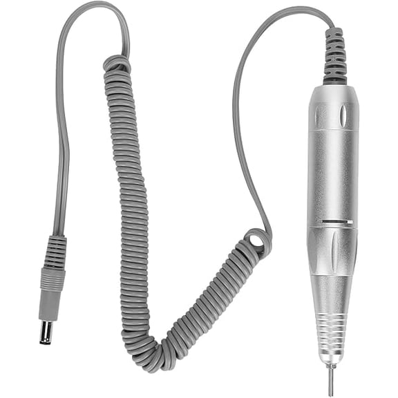 YJJSKEJI Nail Drill Handpiece Replacement, 35000RPM Electric Nail Drill Pen for Electric Nail File Machine E File, Electric Handpiece Portable for Acrylic Nail Gel Removing Polishing