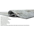 thumbnail image 4 of HR Premium Super Soft Polyester Abstract Area Rug in Espresso & Multi-Color, 4 of 7