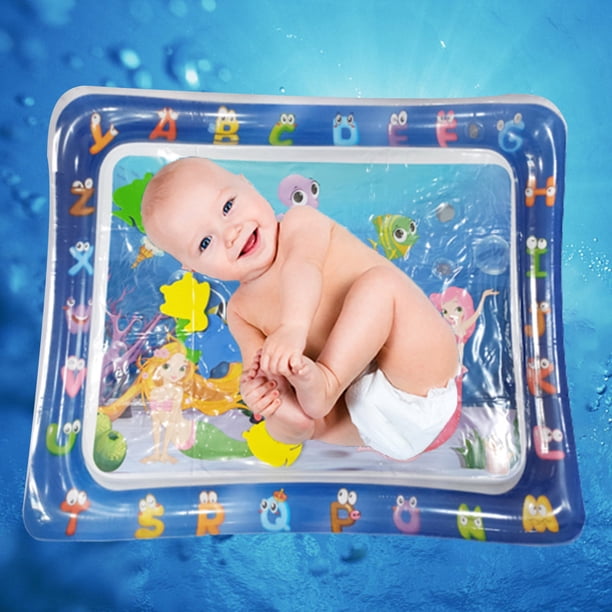 Cojín sensorial de actividad para niños pequeños, colchoneta inflable para gatear, colchoneta de agua para niños, juguetes Ndcxsfigh libre de BPA