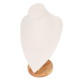 thumbnail image 2 of Jewelry Display Stand, Stylish Look Organize Storage Stable Base Necklace Bust Holder  For Home For Trade Show Beige, 2 of 8