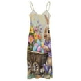thumbnail image 5 of Easter Bunnies Rabbits Sleeveless Dress for Women Clothing Female Women's Summer Skirt, 5 of 7