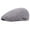 Dark Gray, variant on Men's Linen Cotton Berets Hat Outdoor Travel Solid Color Hats Adjustable Caps