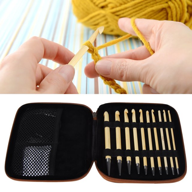 Knitting , Adjustable Convenient Different Size Crochet Hooks For Weaving For Hats