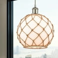 thumbnail image 3 of Innovations Lighting - Farmhouse Rope - 1 Light Cord Hung Mini Pendant In, 3 of 7