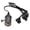 Pearl Black, variant on BOKYAN Vintage Style E26 E27 Pendant Light Bulb Socket Extender Cord Kit with Dimmable Switch Practical Retro Lighting Equipment Home Office Bedroom Pearl Black 5.9 ft 1.8 m