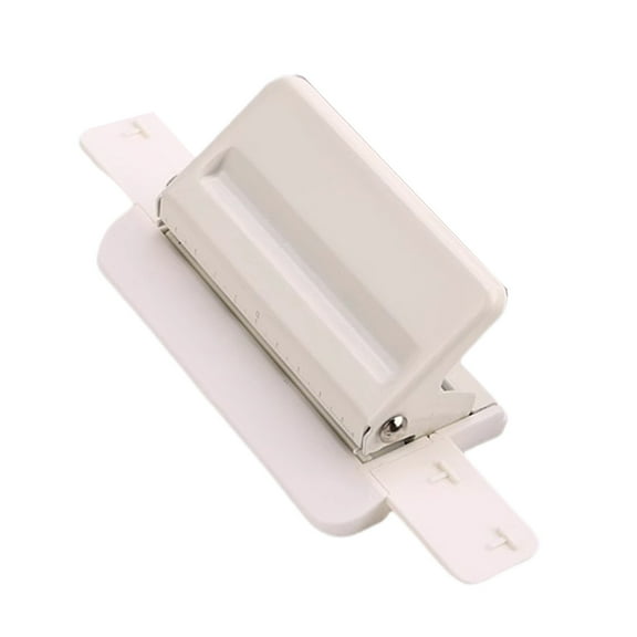 4 Holes Puncher Punching Machine Manual Paper Puncher Portable Crafting Tool for Home and Office