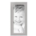 thumbnail image 2 of ArtToFrames 6" x 14" Silver Picture Frame, 6x14 inch Silver Wood Poster Frame (WOM-5388), Pack, 2 of 8
