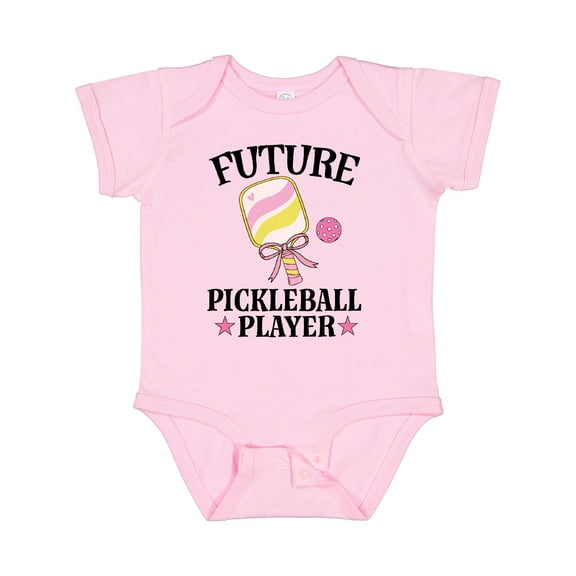 Inktastic Future Pickleball Player Girls Girls Baby Bodysuit