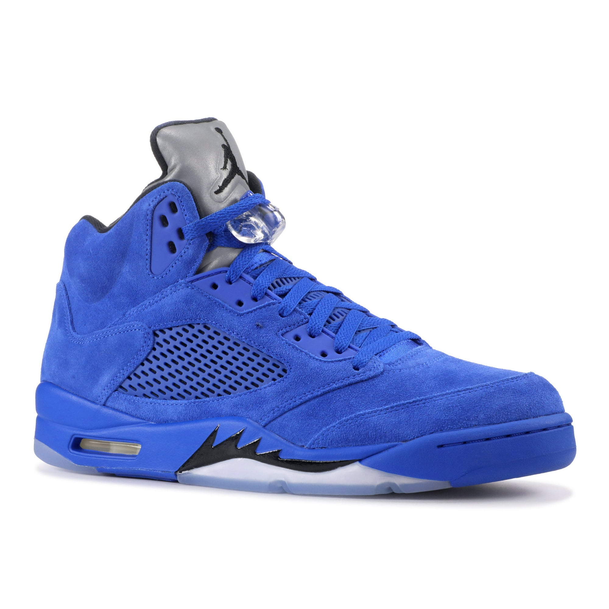 Air Jordan Men Air Jordan 5 Retro Blue Suede 136027 401 Size 10 Walmart