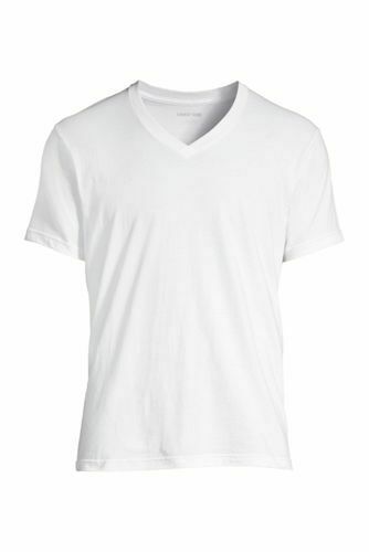 Lands' End Men's V-Neck Undershirt 3 