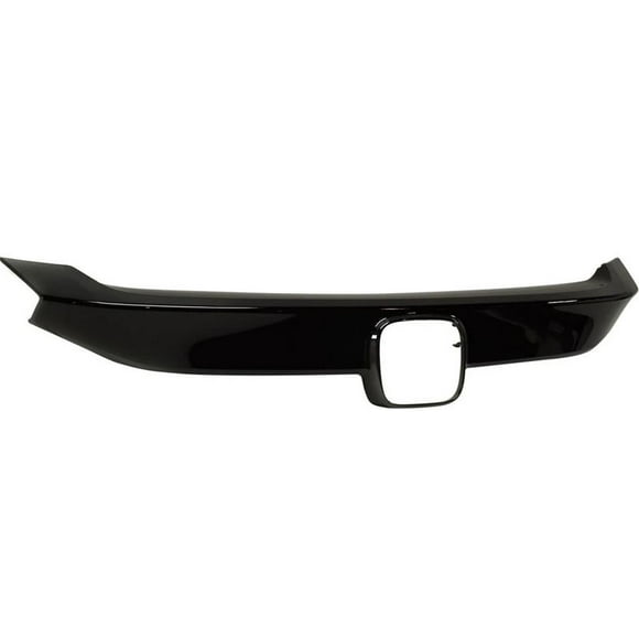 GRILLE MOULDING CENTER GLOSS BLACK REPLACEMENT FOR HONDA CIVIC COUPE 2020 PARTSLINK NUMBER HO1210160