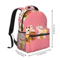 thumbnail image 2 of Easygdp Cute Cat Mochila Ergonómica Versátil para Laptop - Múltiples Bolsillos, Correas Ajustables, Unisex para Escuela, Viajes y Actividades al Aire Libre-One Size, 2 of 5