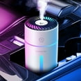 thumbnail image 1 of XYAIYT Portable USB Desktop Humidifier with Colorful Lights for Stress Relief Quiet Operation Easy One Button Control Rechargeable with Auto Shut Off for Home Office and Travel Use, 1 of 7
