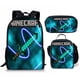 thumbnail image 3 of 3pcs juego de cubo mundo impreso estudiante mochilas escolares para niños conjunto de tres piezas caja de papelería bolsa de comida mochila de dibujos animados de gran capacidad bolsa de almuerzo caja, 3 of 4