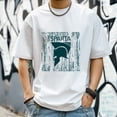 thumbnail image 3 of Men's Short Sleeve Graphic T shirt Collection Summer New Trend Fashion Sports Shirt Small, 3 of 5