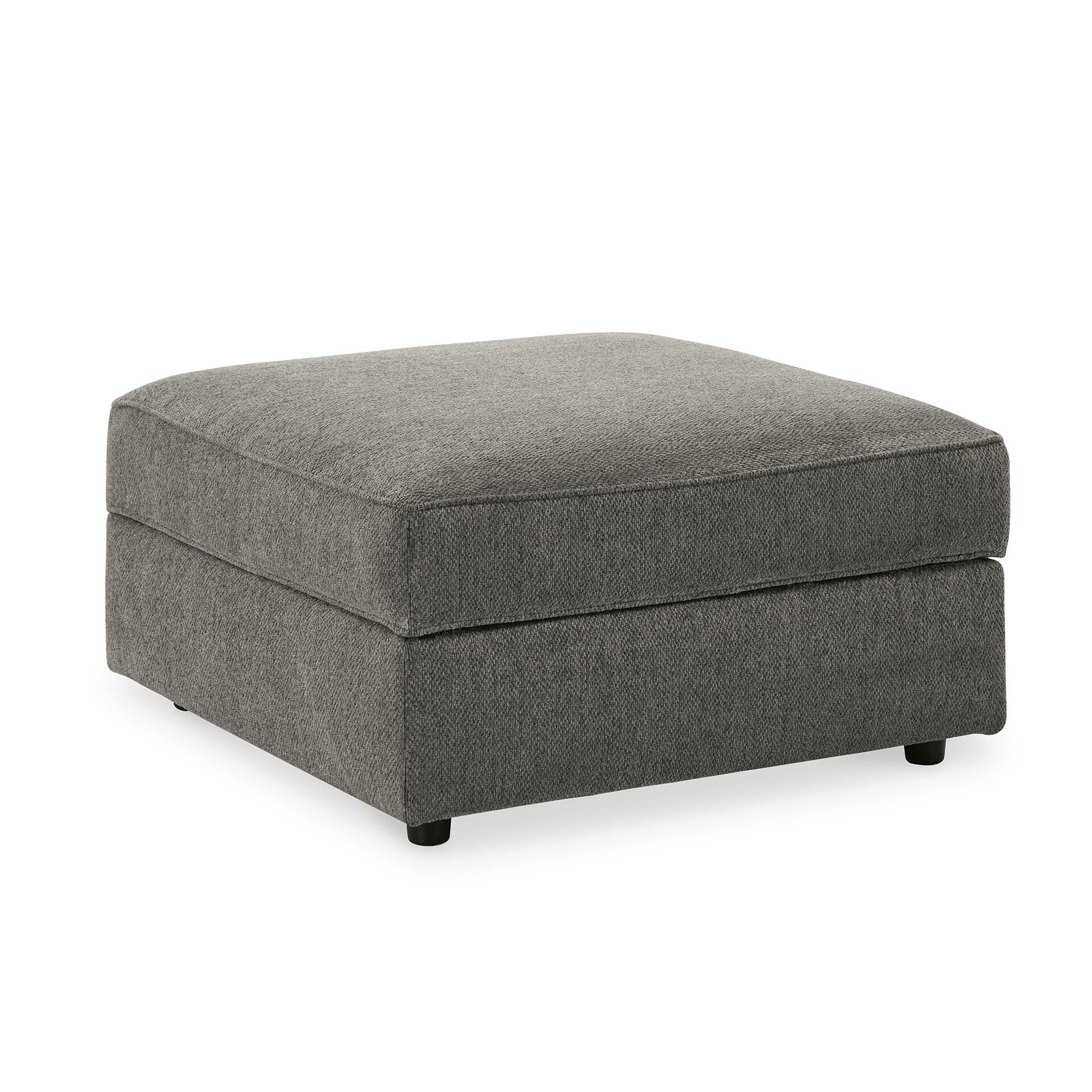 Signature Design by Ashley O’Phannon Storage Ottoman with Reversible Top, Chenille Upholstery, Putty Gray