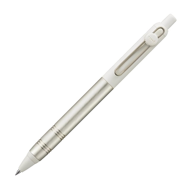 Bolígrafo 三菱鉛筆 Uni-Ball Zento Flow 0.38 mm Blanco Abedul